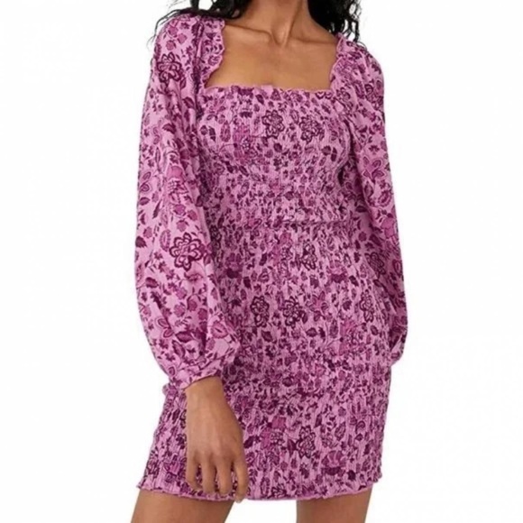 Free People Smock It To Me Dress - Picture 1 of 4